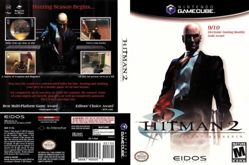 Hitman 2 Silent Assassin Cover - Click for full size image